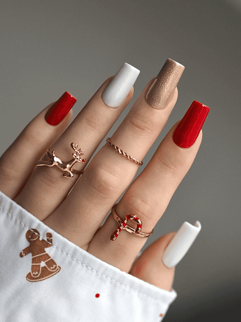 Visual Idea Visual Idea β Cute Christmas Nails 2026