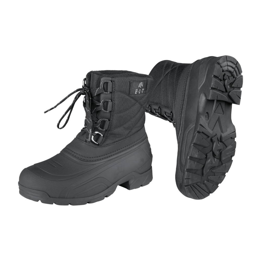 Water-Resistant Winter Boots with Lug Soles — Chicago Winter Outfits