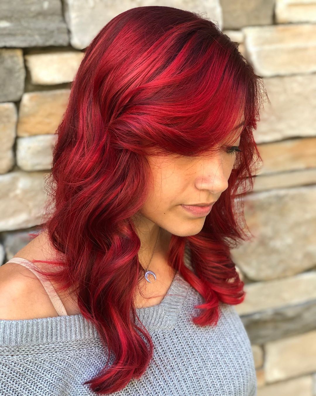 Rich Deep Red With Hints Of Auburn Visual Idea Rich Deep Red With Hints Of Auburn Visual Idea β Winter Hair Colors for Olive Skin