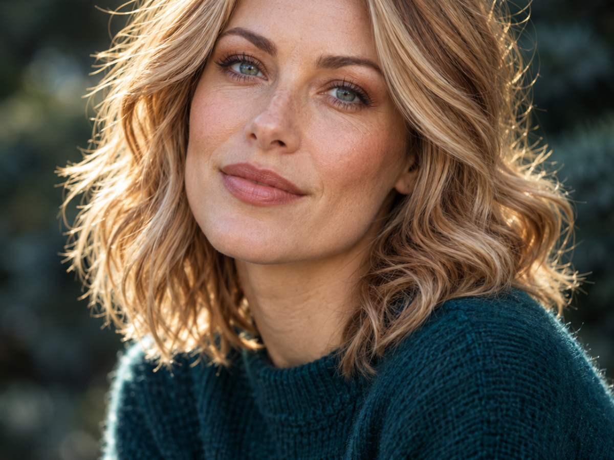 Rich Cinnamon Butter Blonde — Winter Hair Colors for Pale Skin