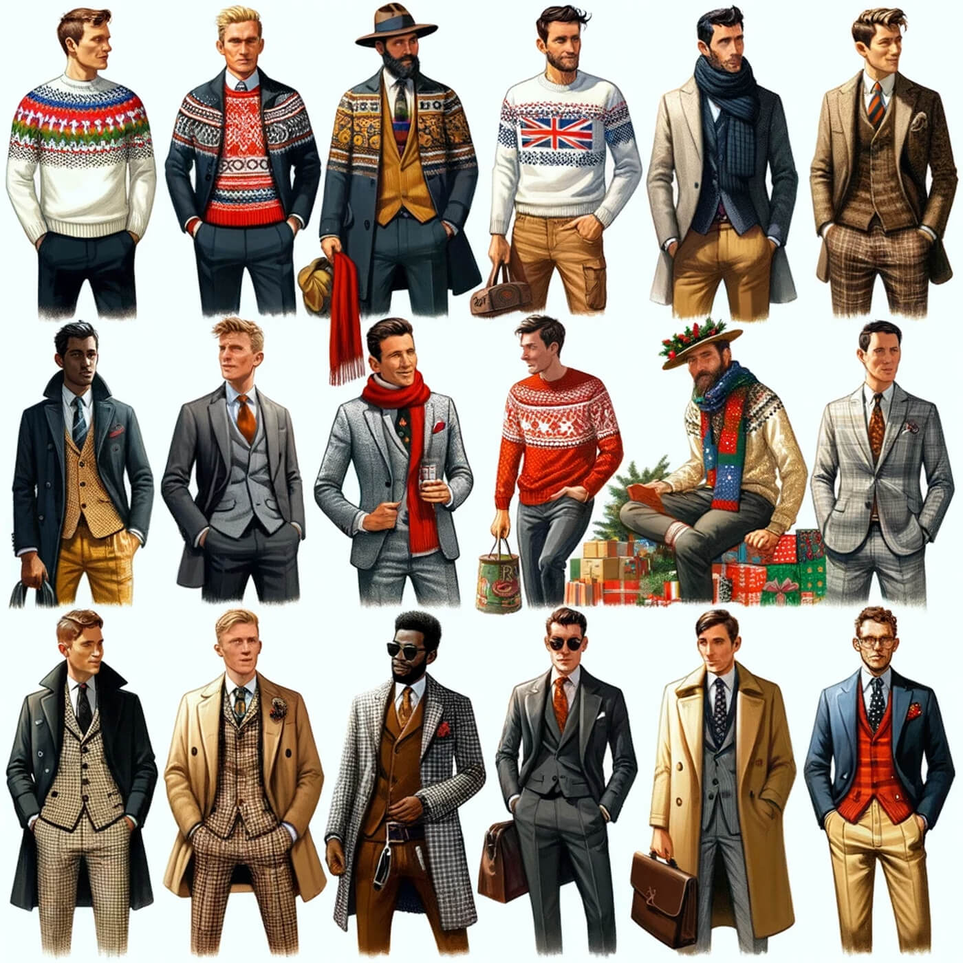 Fuzzy Sweater and Jeans for a Relaxed Church Style — Winter Church Outfits