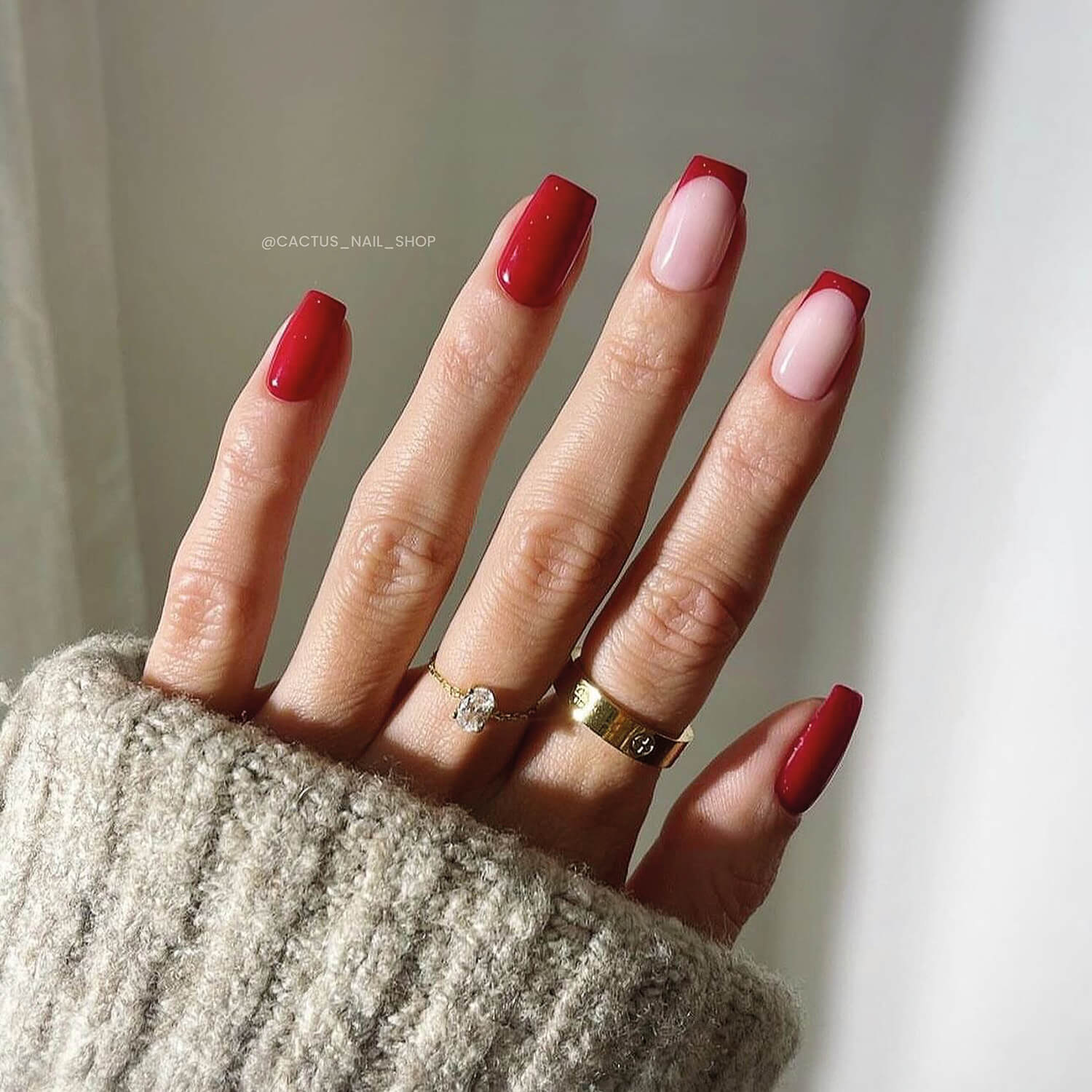 Glossy Visual Idea — Classy Winter Nails