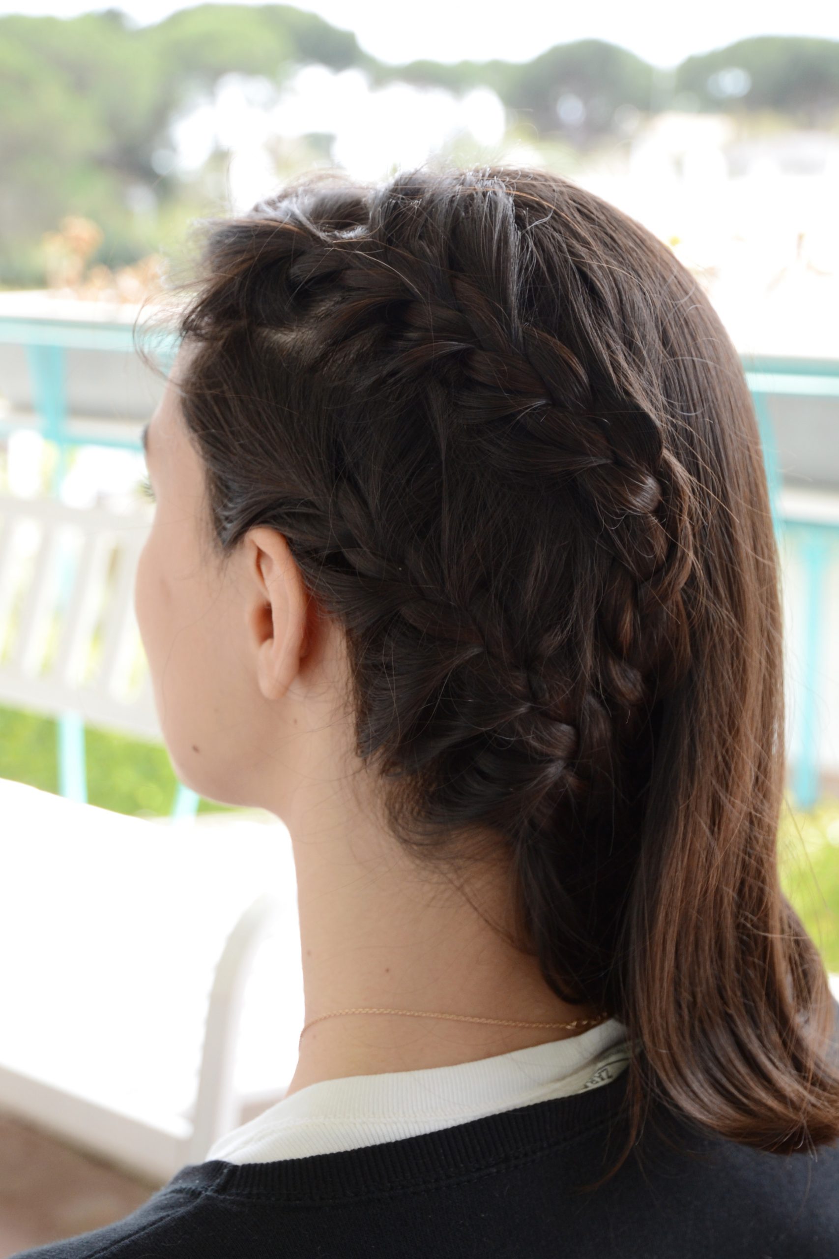 Side View Visual Idea — Winter Hairstyles for Black Women