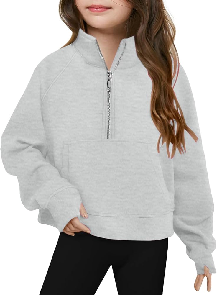 Simple Warmth: Grey Fleece Quarter-Zip Simple Warmth: Grey Fleece Quarter-Zip β Korean Winter Outfits