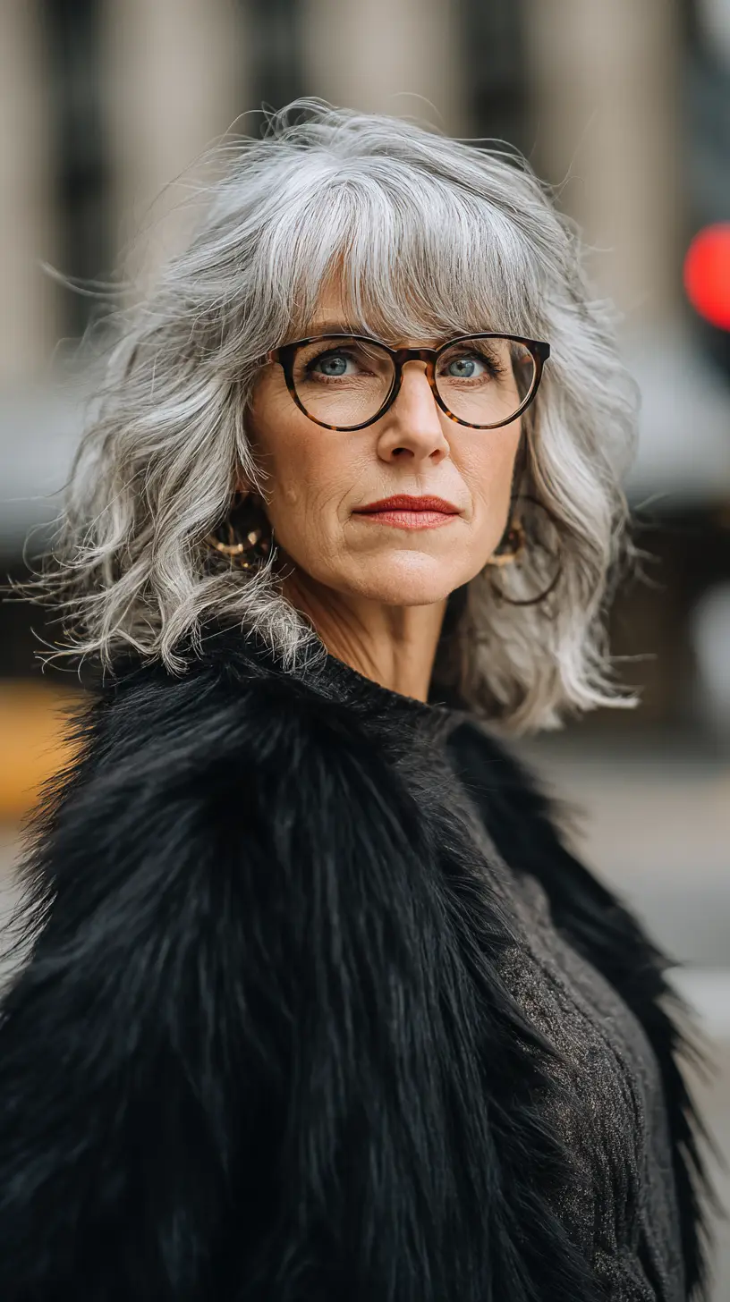 Collarbone Visual Idea Collarbone Visual Idea β Winter Haircuts for Gray Hair