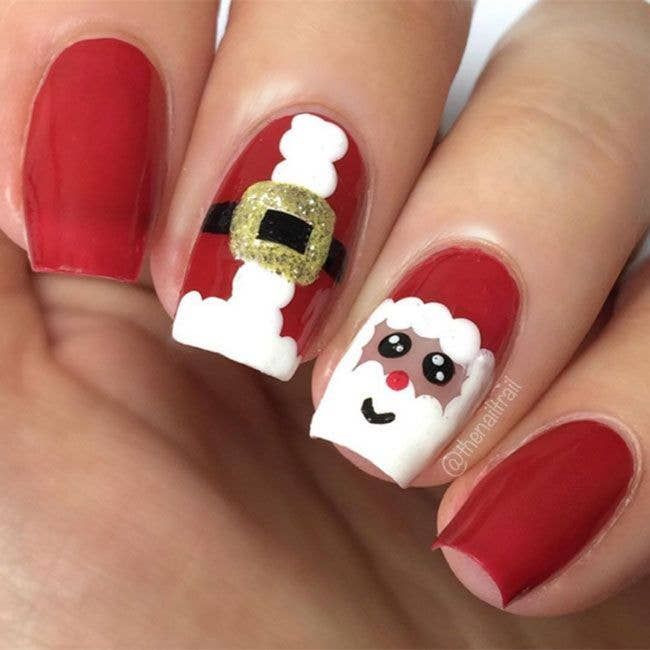 Nail Shape And Length E G Medium Almond Visual Idea Nail Shape And Length E G Medium Almond Visual Idea β Christmas Nails for Teens 2026