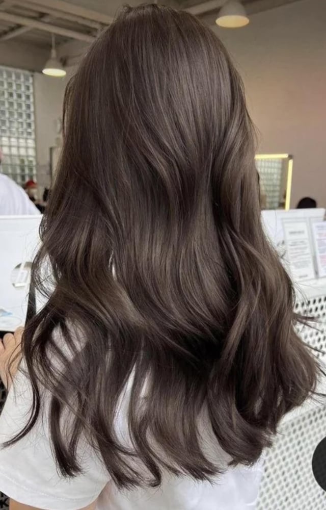 Uniform Ash Brown Mid-Back Length Uniform Ash Brown Mid-Back Length β Ash Brown Hair