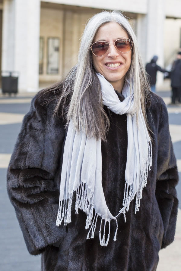 Gray With Darker Roots Visual Idea Gray With Darker Roots Visual Idea β Winter Hairstyles for Gray Hair