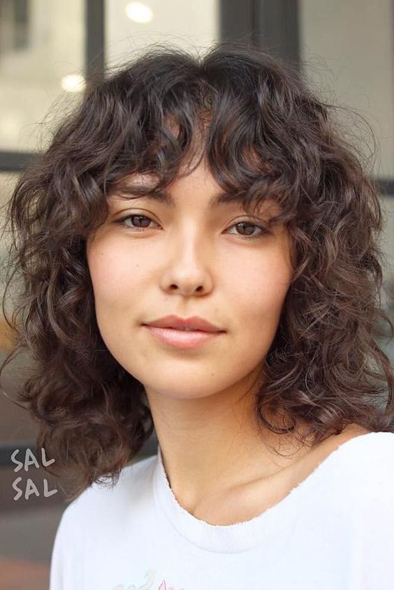 Visual Idea — Winter Haircuts for Curly Hair