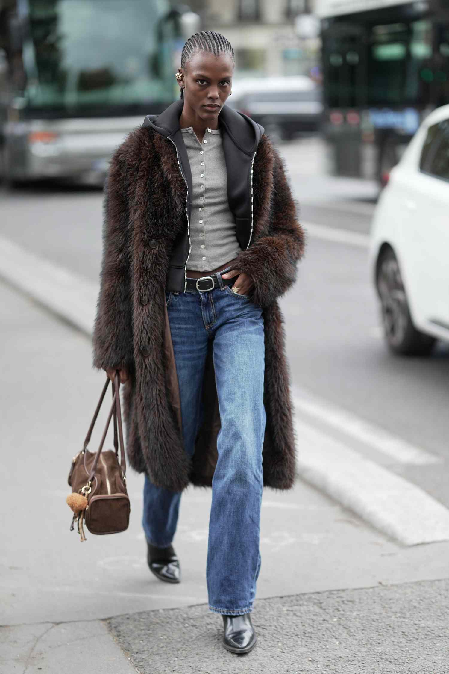 Faux Fur Coat for Ultimate Cozy Warmth — Casual Winter Outfits