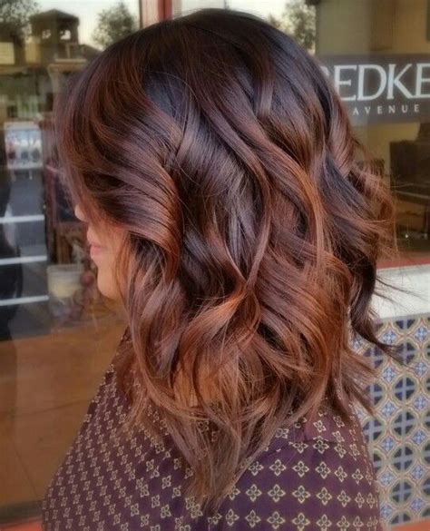 Lob Layers Visual Idea Lob Layers Visual Idea β Chestnut Brown Hair