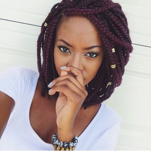 Visual Idea — Winter Hairstyles for Black Women
