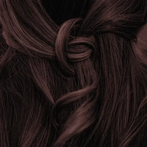 Deep Mahogany Black With Soft Curls Deep Mahogany Black With Soft Curls β Dark Winter Hair Colors