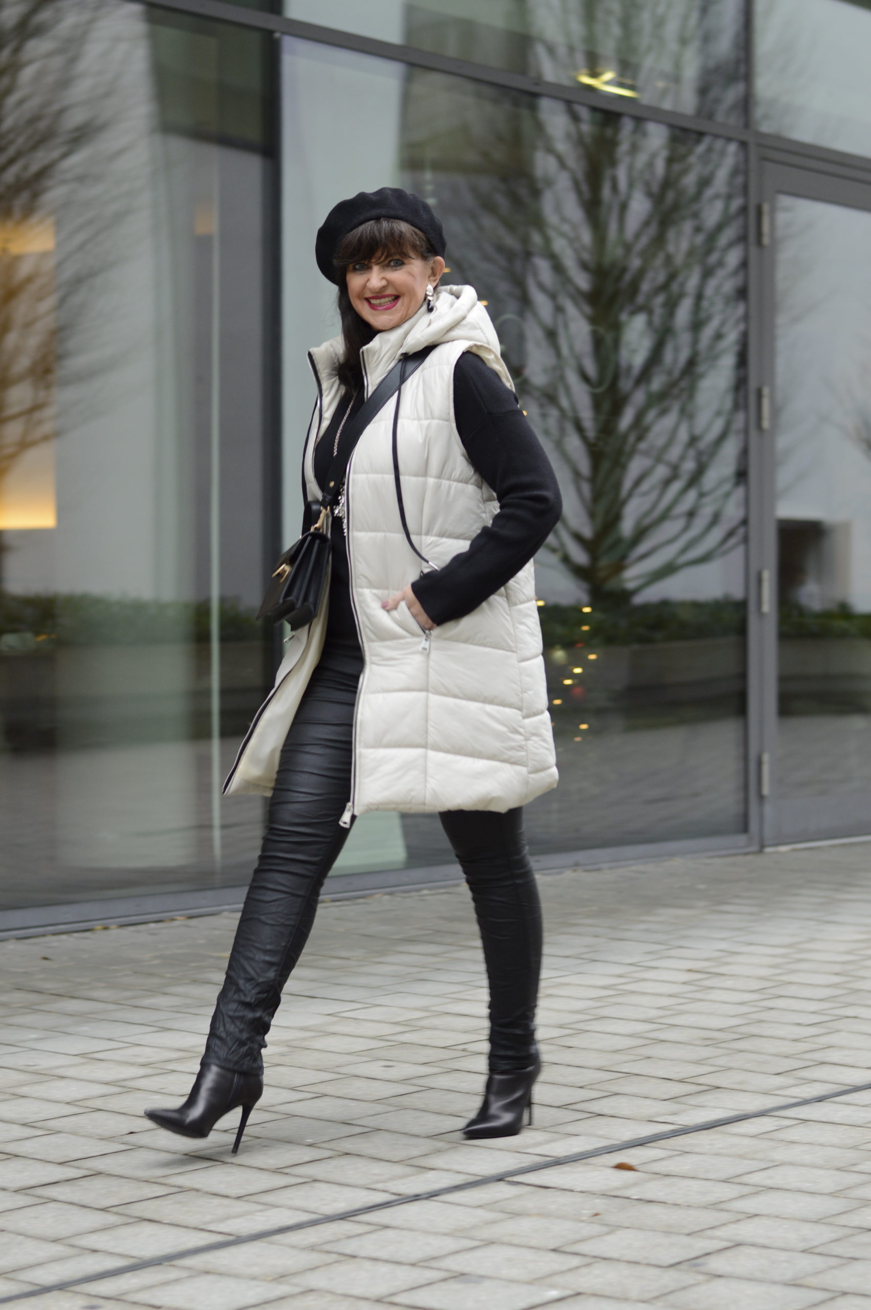 Quilted Vest Adds Polish to Casual Layers Quilted Vest Adds Polish to Casual Layers β Winter Outfits for Women Over 50