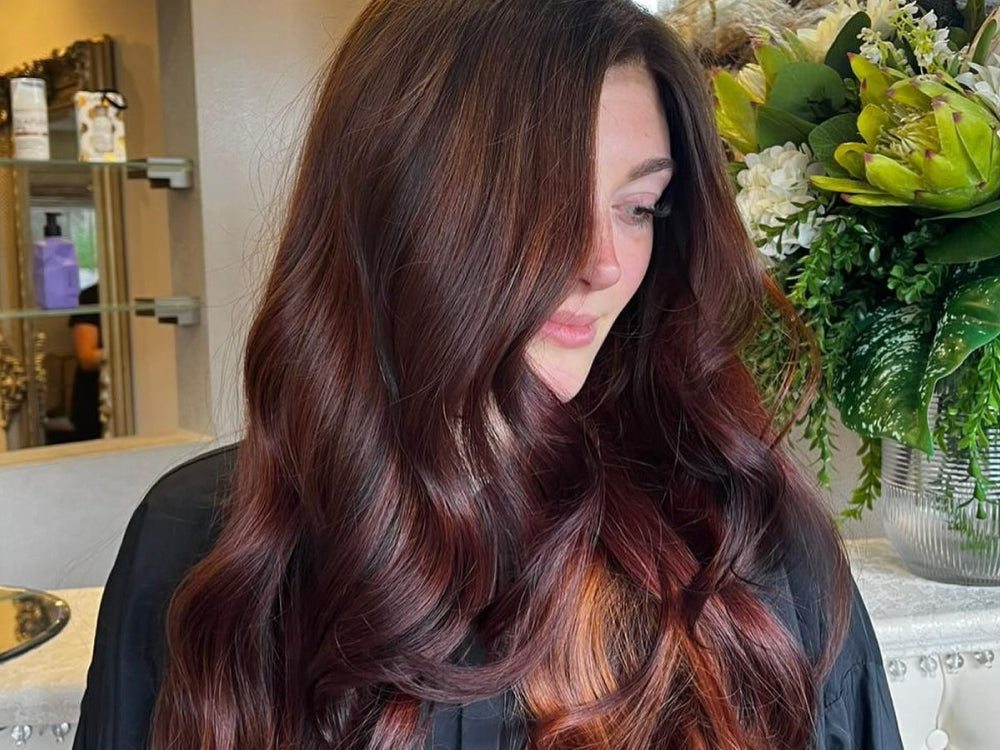 Deep Burgundy With Subtle Red Undertones Visual Idea Deep Burgundy With Subtle Red Undertones Visual Idea β Winter Hair Colors for Olive Skin