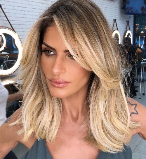 Layered Lob Visual Idea Layered Lob Visual Idea β Low Maintenance Winter Haircuts