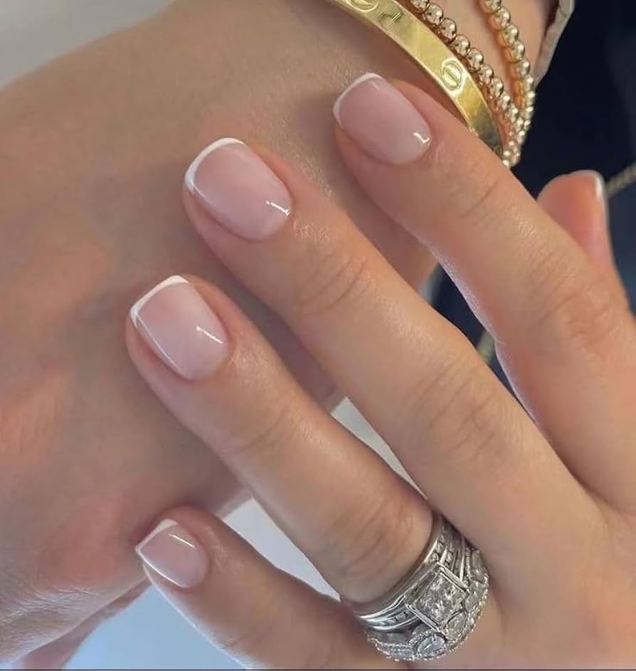 Neutral Visual Idea — Natural Winter Nails
