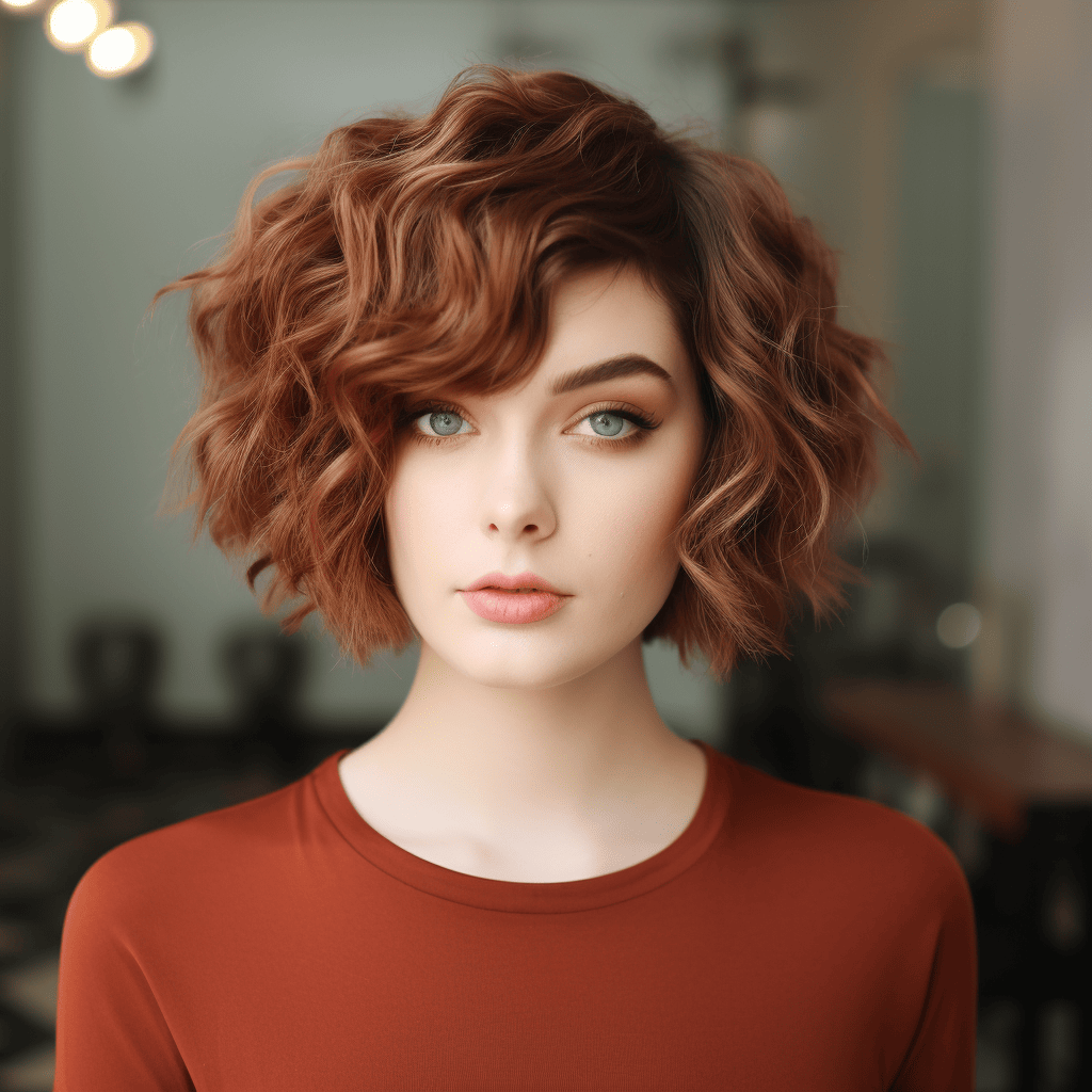 Red Visual Idea Red Visual Idea β Winter Natural Hairstyles