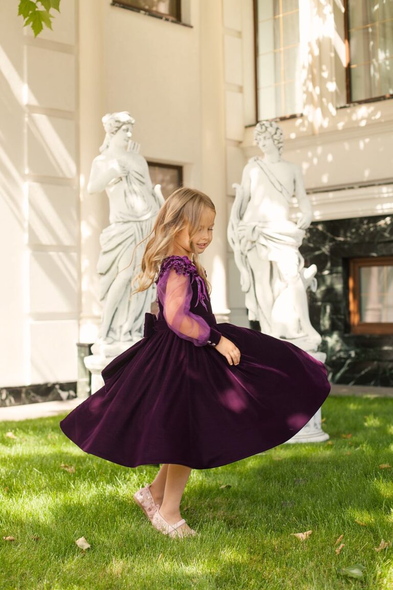 Deep Purple Velvet Party Dress with Sheer Sleeves Deep Purple Velvet Party Dress with Sheer Sleeves β Royal Purple Outfits