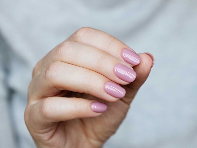 Soft Dusty Pink Elegant Nails Soft Dusty Pink Elegant Nails β Short Winter Round Nails