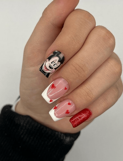 Valentine S Day Visual Idea Valentine S Day Visual Idea β Disney Christmas Nails 2026