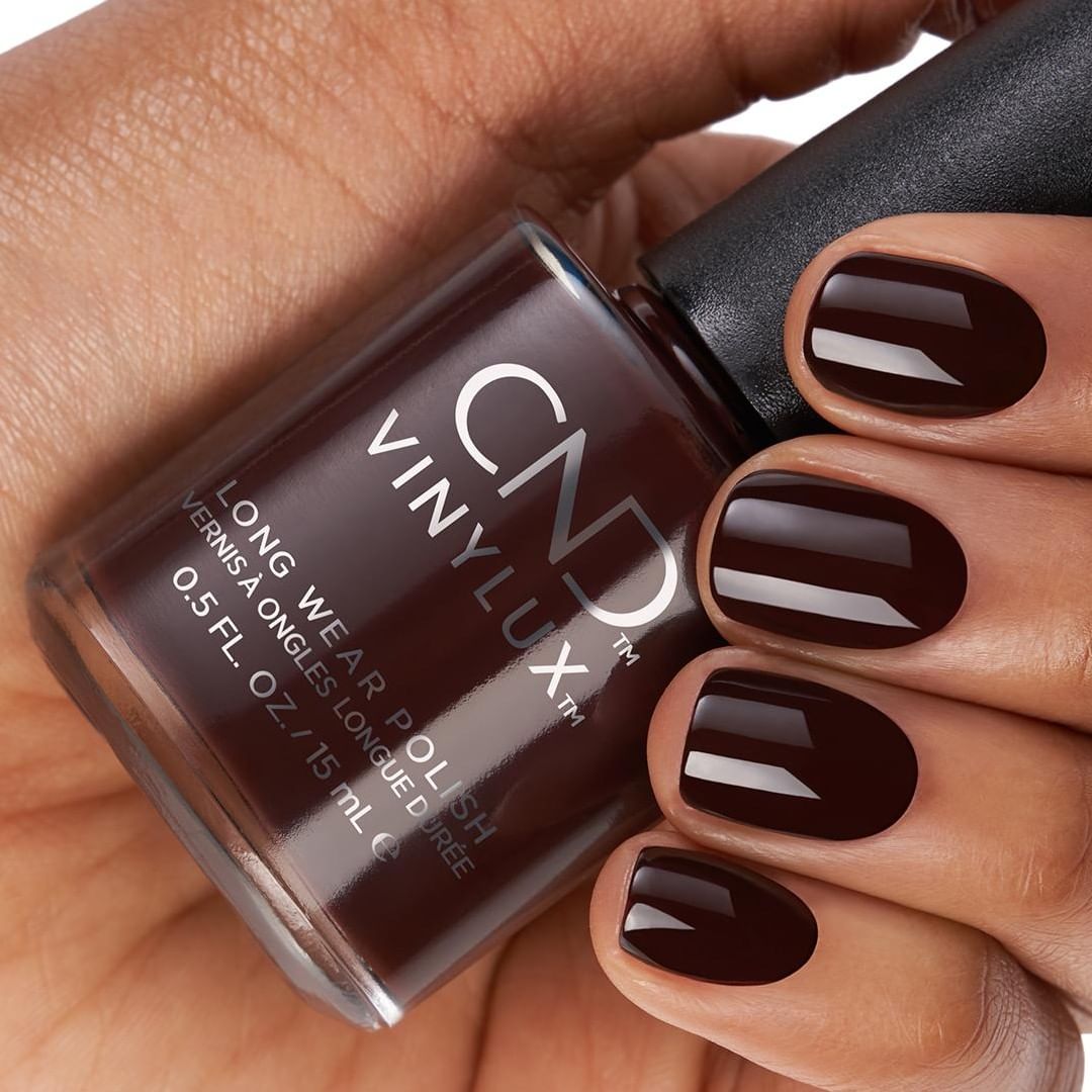 Short Rounded Square Deep Dark Brown Red Short Rounded Square Deep Dark Brown Red β Black Cherry Nails