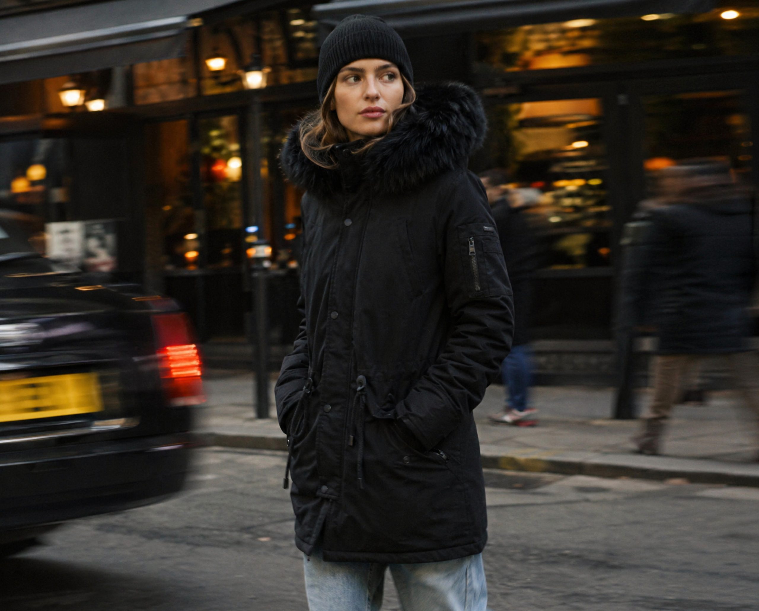 Nylon Fur Cotton Black Parka Closet vs. Buy Nylon Fur Cotton Black Parka Closet vs. Buy β Parka Outfits