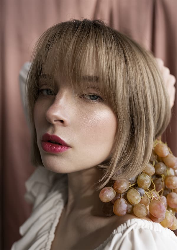 Honey Blonde Wispy Fringe Layered Cut — Winter Haircuts for Girls