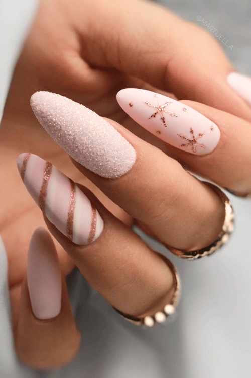 Winter Festive Visual Idea Winter Festive Visual Idea β Christmas Nails for Women Over 50 2026
