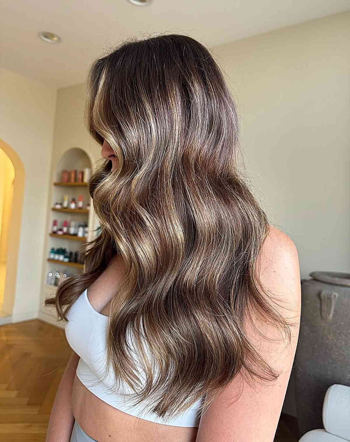 Dark Brown With Blonde Highlights Dark Brown With Blonde Highlights β Winter Brown Hair Colors