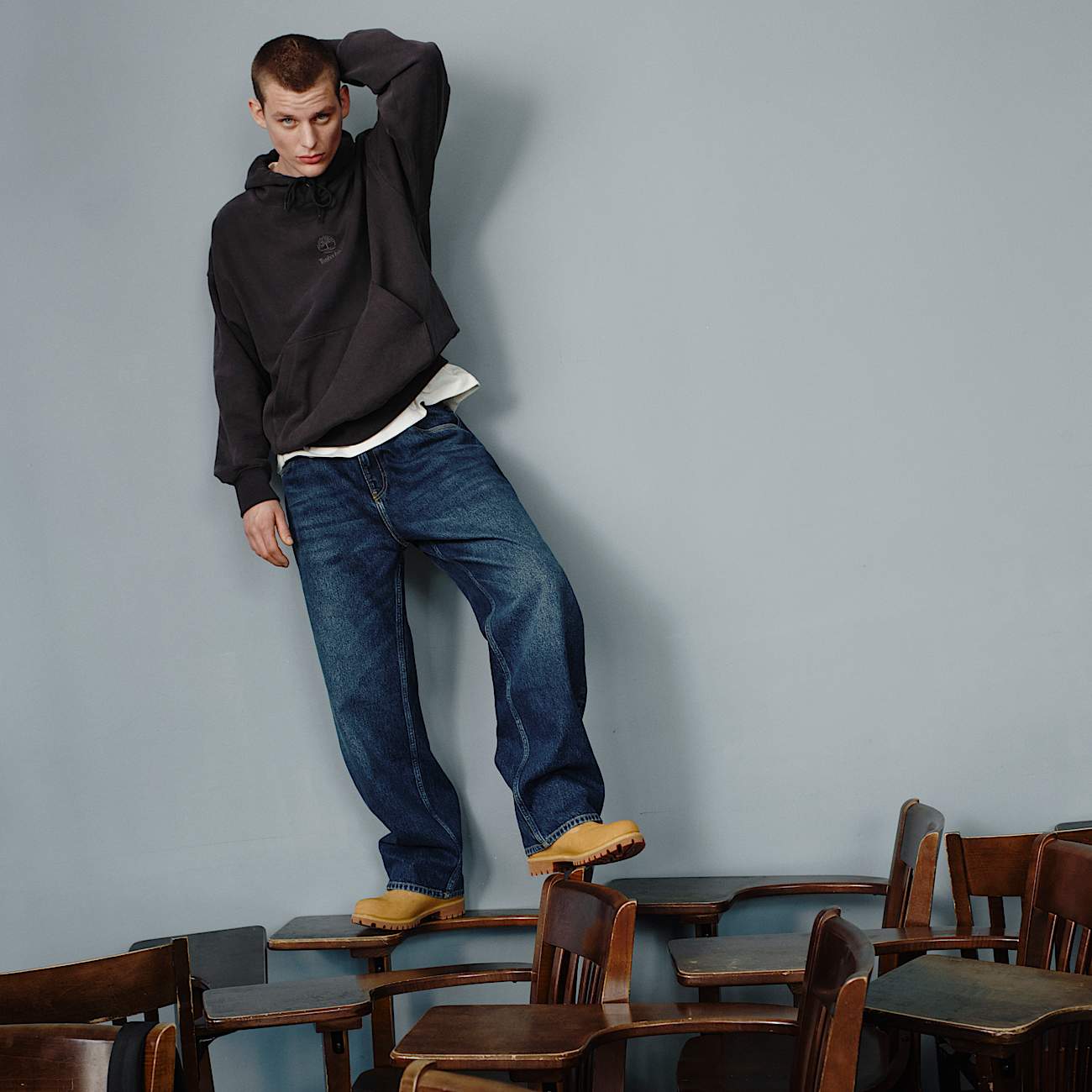 Burgundy Wingtips: Sophisticated Footwear for Smart Casual — Timberland Boots Outfits