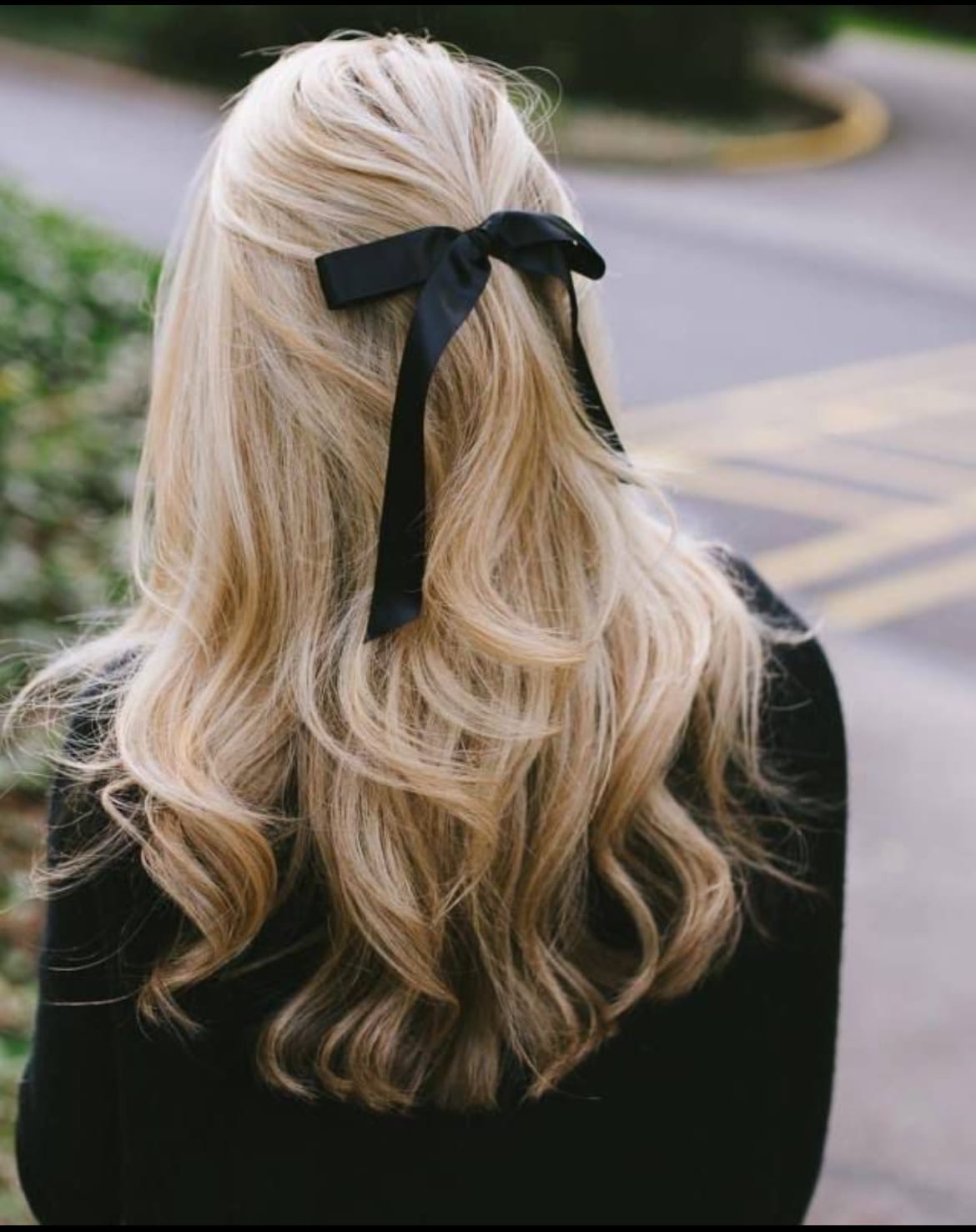 Visual Idea — Half-Down Configuration With Soft Waves — Winter Updos