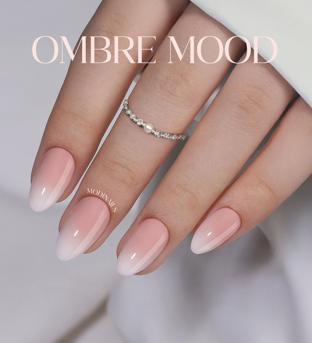Glossy Visual Idea — Short Winter Almond Nails