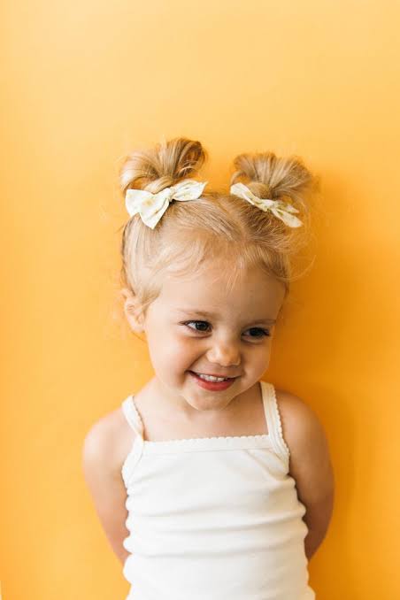 Chin Length Bob With Space Buns Chin Length Bob With Space Buns β Winter Hairstyles for Kids