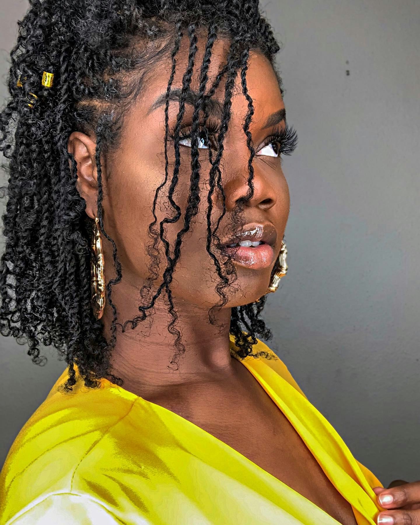 Mini Twists Visual Idea Mini Twists Visual Idea β Winter Protective Hairstyles