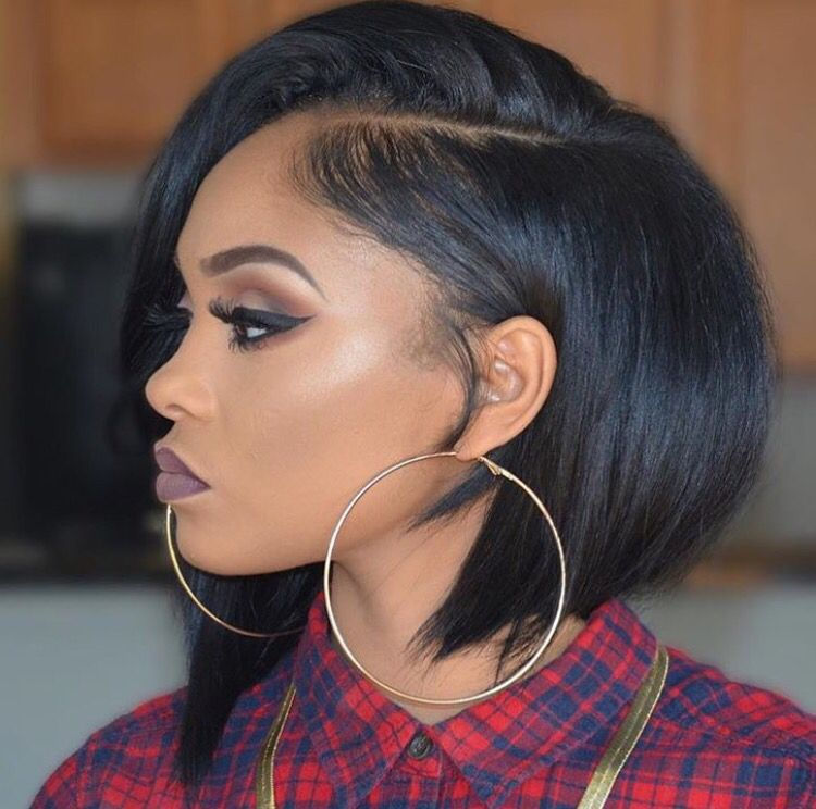 Sleek Chin Bob With Side Bangs Sleek Chin Bob With Side Bangs β Winter Hairstyles
