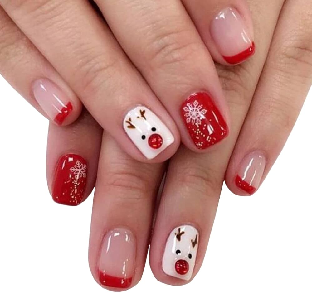 Visual Idea Visual Idea β Christmas Nails for Teens 2026