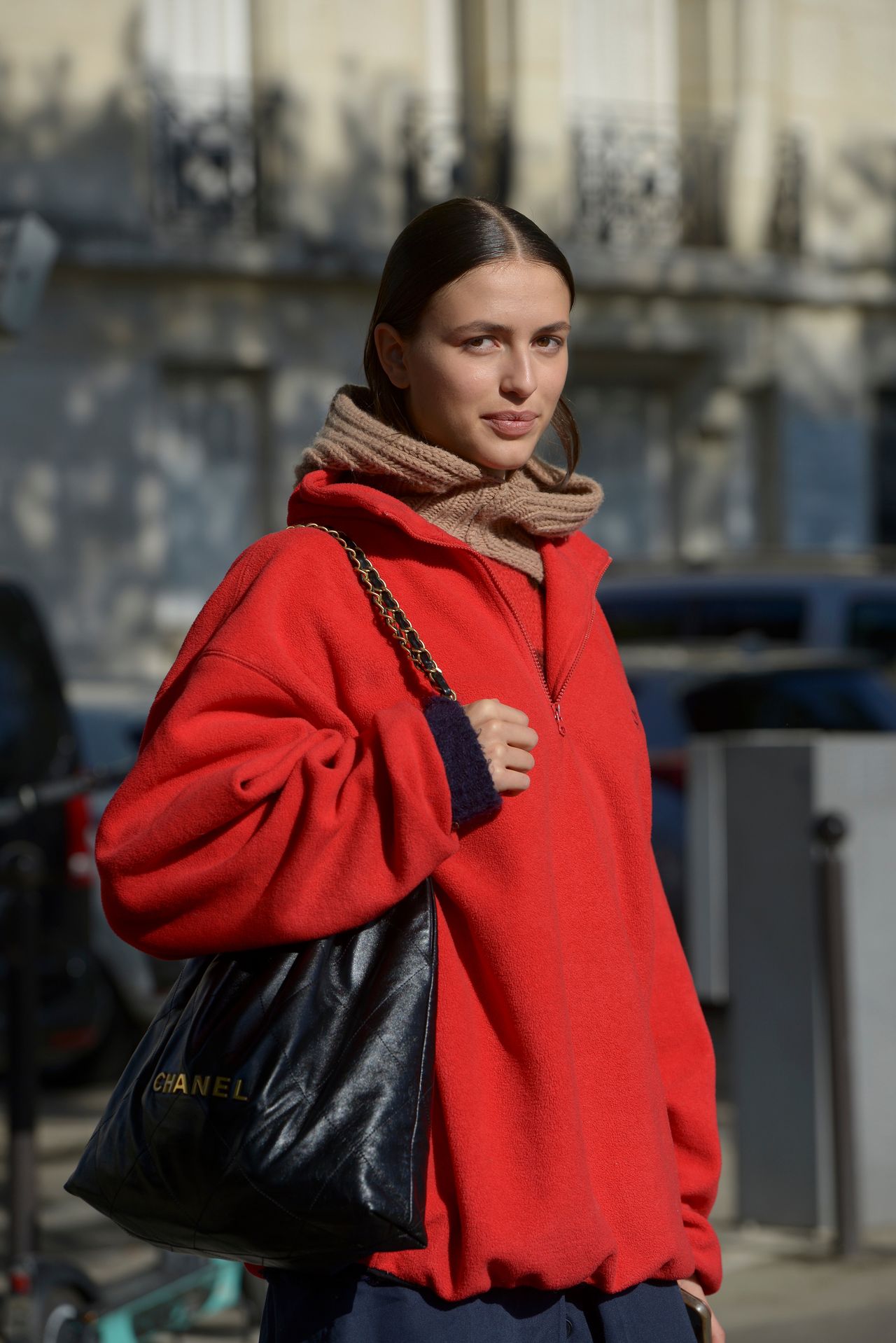 Faux Fur Aviator Jacket with Fleece Details — Fleece Jacket Outfits