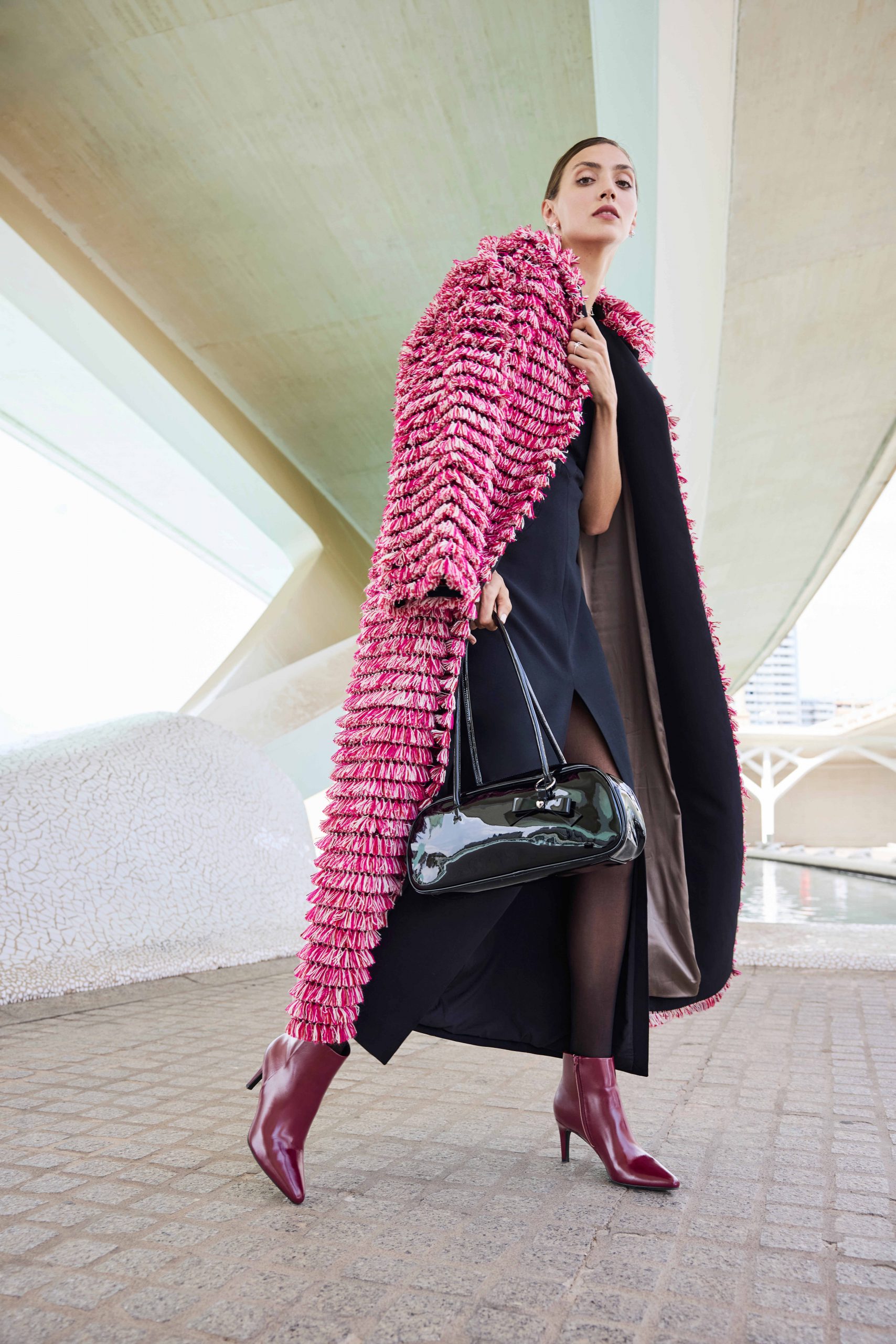 Bold Pink Faux Fur Coat: Seasonless Statement — Faux Fur Coat Outfits