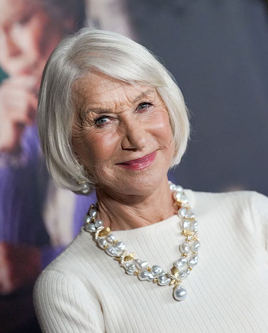 Sleek Silver White Bob Sleek Silver White Bob β Winter Hairstyles for Women Over 50
