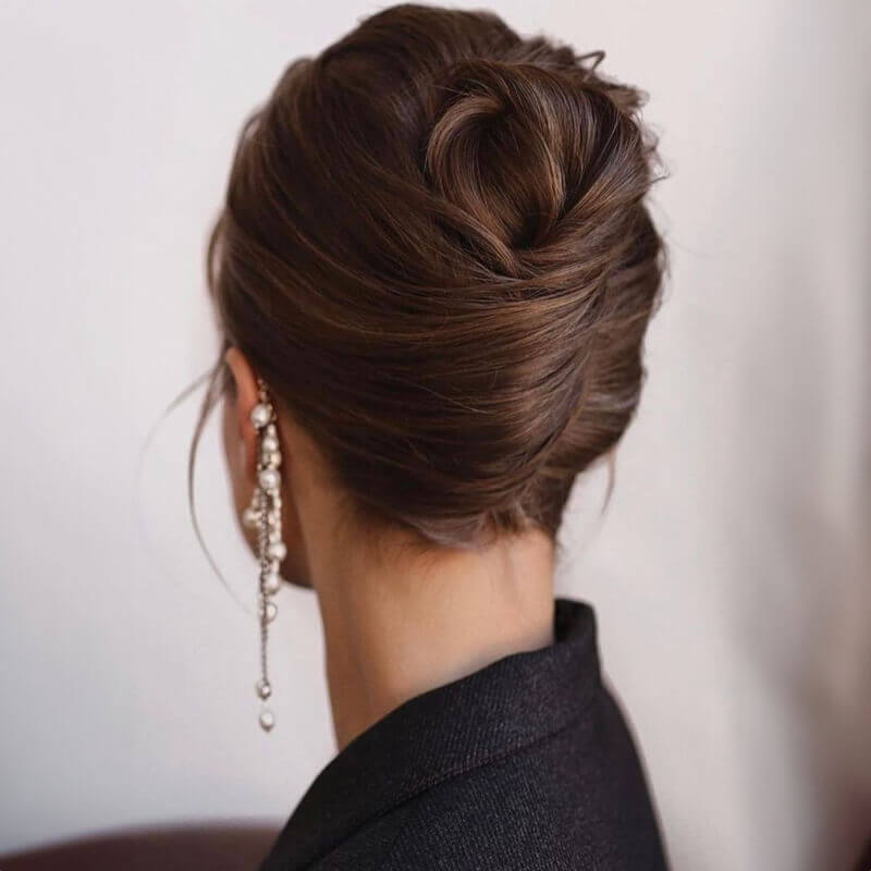 Bun Visual Idea Bun Visual Idea β Easy Winter Hairstyles