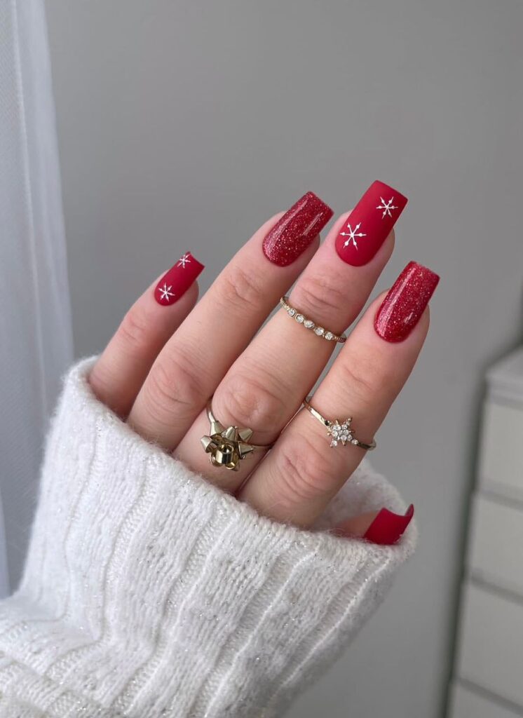 Light Pink Christmas Tree Bow Dot Nails Light Pink Christmas Tree Bow Dot Nails β Simple Christmas Nails 2026