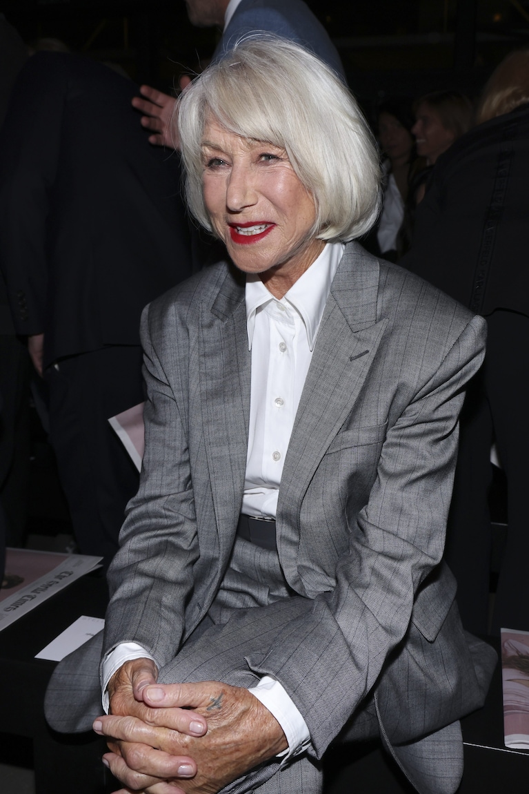 Platinum Blonde Visual Idea — Winter Hairstyles for Women Over 70