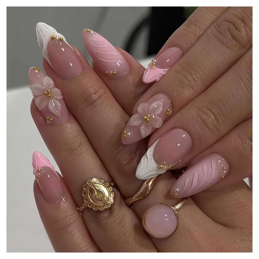 New Years Visual Idea — New Years Press On Nails 2027