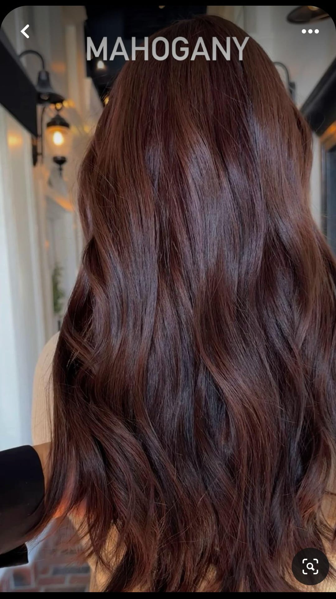 Rich Mahogany With Subtle Dimension — Mahogany Hair Color