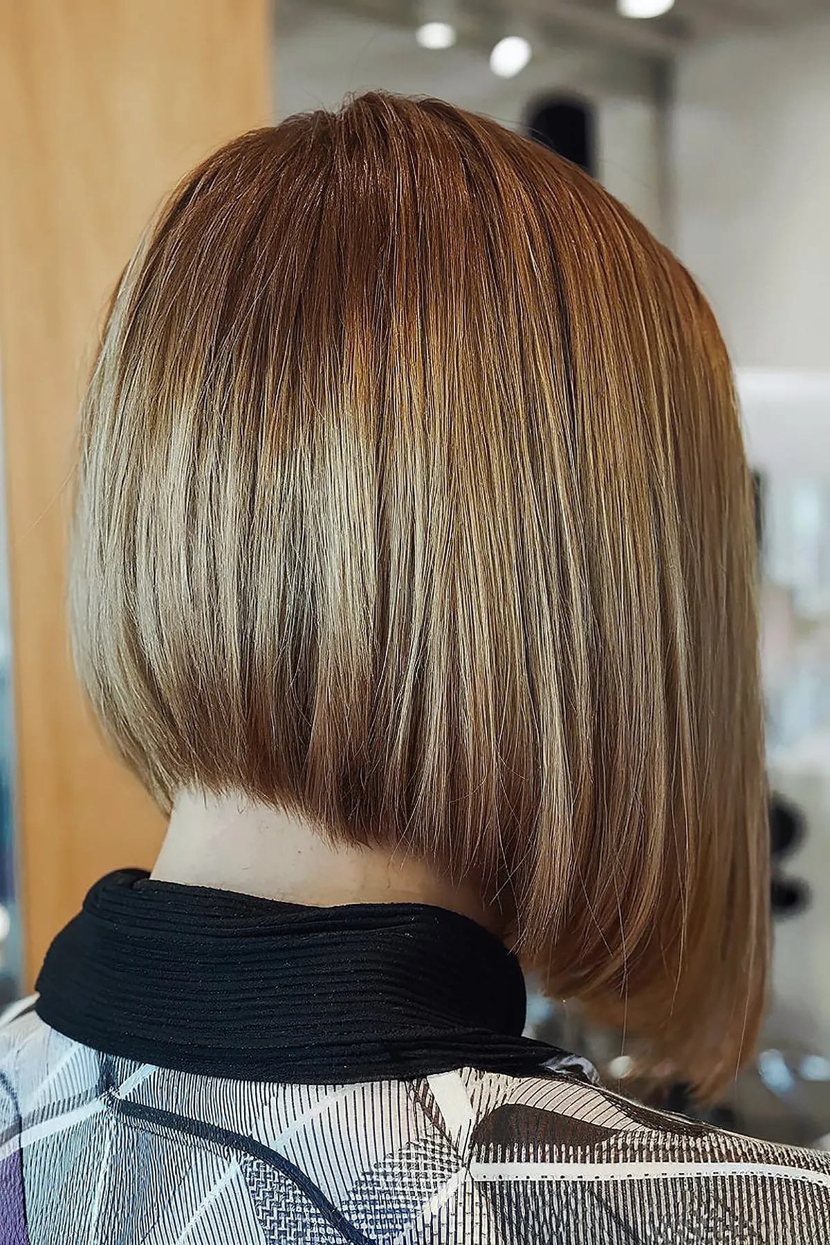 Ash Blonde With Lighter Highlights Visual Idea — Winter Lob Haircuts