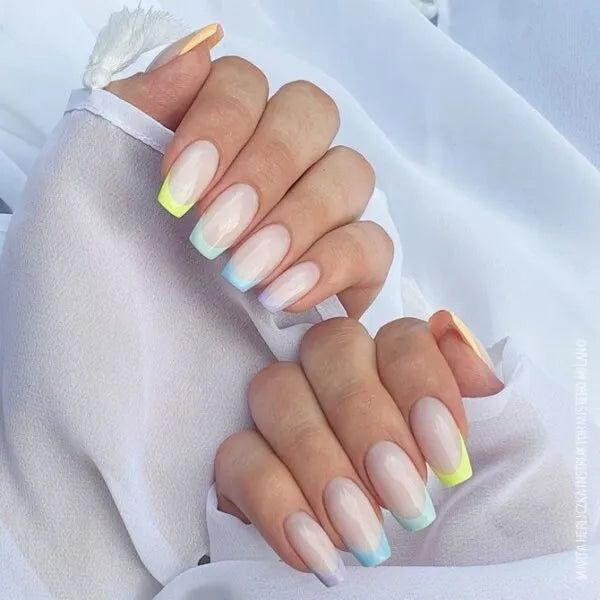 Spring Summer Visual Idea Spring Summer Visual Idea β New Years French Tip Nails 2027