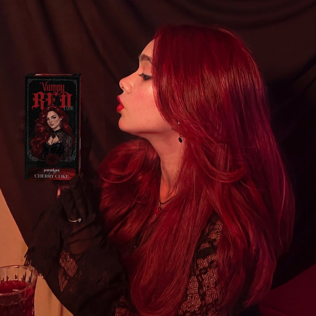 Vibrant Cherry Red All Over Visual Idea Vibrant Cherry Red All Over Visual Idea β Cherry Cola Hair Color