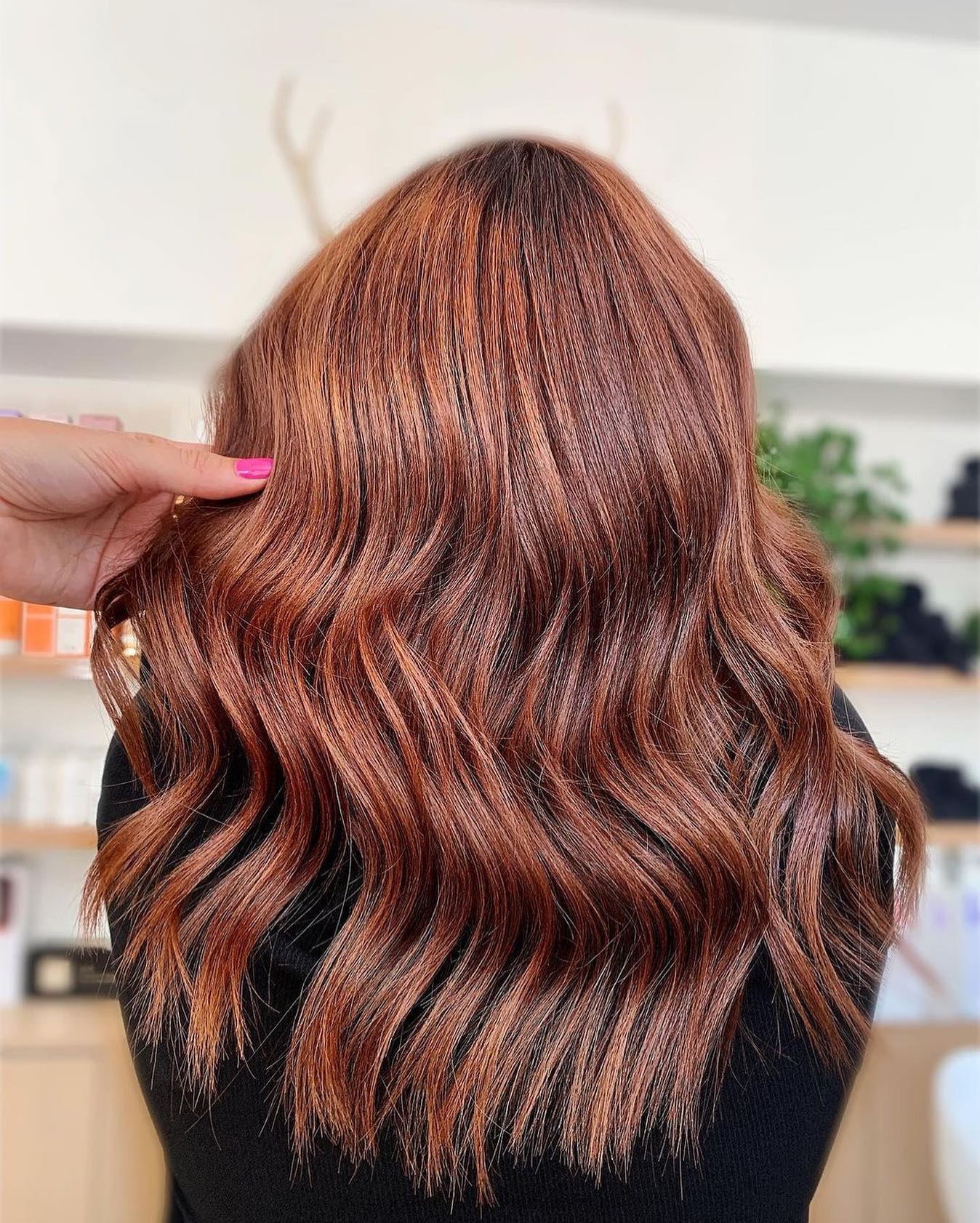 Rich Copper With Auburn Undertones — Low Maintenance Winter Hair Colors