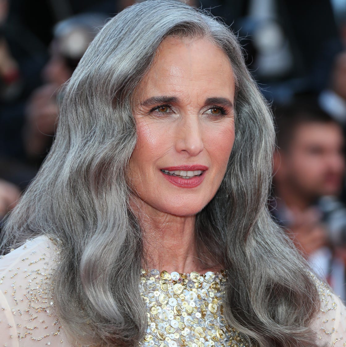 Long Grey Hair With Silver Highlights Long Grey Hair With Silver Highlights β Winter Hairstyles
